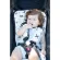 Minene Set of Reversible Pushchair & Car Seat Liner, Cart and Car Seat Child Cushion Special soft cotton Two sides, two patterns