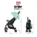 Fin Babies Plus, a lightweight, portable child cart, with a sun -cara7