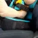 Premium Kids Cushion Pad, portable car seat with blue cushions