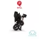 QPlay Nova Limited Edition Golden/Black Baby Cart and 3 -wheel Bike for 6 in 1 Children Foldable Easy to carry, easy to carry.
