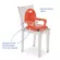 Pre Order Delivery 20 July 65 Chicco Pocket Snack Booster Seat-Poppy Red Baby Dining Booster Chair