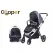 COOPER Baby Model All In One Car Seat Car The wheelchair can push on both sides of the genuine. Guaranteed 2 years.