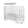Idawin Baby Bed, Smart Grow 4 in 1, with 2 colors, oak, white