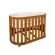 Idawin Baby Bed, Smart Grow 4 in 1, with 2 colors, oak, white