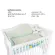 Idawin Baby Bed Model Grand Smart 3 in 1 has 2 colors, oak and white.