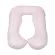 IDAWIN Pillow Pillow Pillow - U Shape Bamboo Blue, Pink and Cream