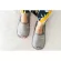Gray, slipper, 5 -star hotel, shoes, can wash in the house, honeycomb fabric, comfortable to wear, Slipper shoes
