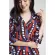 QueenCows ชุดให้นม  Mene Dress Shirt Red