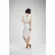Queencows Trixie Neck Dress White