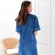 Sleep pajamas, satin, pregnant pajamas, pants, breastfeeding For women, breast -feeding can open milk.