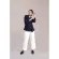 QueenCows เสื้อให้นม Tadeo Long Sleeve Warp Top Navy