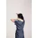 QueenCows ชุดให้นม Jolie Striped Dress Navy