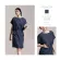 QueenCows ชุดให้นม Jolie Striped Dress Navy