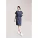 QueenCows ชุดให้นม Jolie Striped Dress Navy
