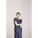 QueenCows ชุดให้นม Jolie Striped Dress Navy