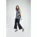 เสื้อให้นม Serra Blue Striped Vest Navy