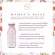 Mimi Course mixed with 3 bottles of ginger flavor, almonds, berries.
