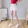 Short pants, short legs, adjustable front bags