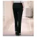 Stomach slack pants Adjustable long pants, B, ready to deliver, black gray