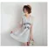 Set of breastfeeding, white mother and shoulder dress, ready to deliver