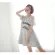 Set of breastfeeding, white mother and shoulder dress, ready to deliver