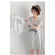 Set of breastfeeding, white mother and shoulder dress, ready to deliver