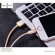 Hoco Car Charger 2in1 หัวชาร์จในรถ 2 USB + เพิ่มช่องจุดบุหรี่ 1 ช่อง รุ่นUC206 สีขาวทอง + HOCO X2 1M Nylon Knitted Charging Cable USB Lightning สายชาร์จสำหรับ iPhone/iPad สายถักยาว 1 เมตร สีเทา