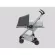 Quinny ZAPP FLEX -GRAPHITE ON GREY, a wheelchair model Light gray, gray roof, needle