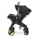 DOONA Car Seat for newborns, changing a wheelchair for only 1 second, black