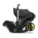 DOONA Car Seat for newborns, changing a wheelchair for only 1 second, black