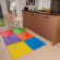 Thetoy crawling sheet 60*60 cm thick, 1.2 cm, 10 pieces/pack of colors with closing edges, children's toys.