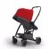 Quinny ZAPP FLEX - Red on Graphite รถเข็นรุ่นแซพพ์ฟเล็คซพลัส สีเทาเข็มหลังคาสีแดง