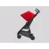 Quinny ZAPP FLEX - Red on Graphite รถเข็นรุ่นแซพพ์ฟเล็คซพลัส สีเทาเข็มหลังคาสีแดง