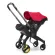 Doona คาร์ซีทสำหรับเด็กแรกเกิดเปลี่ยนรถเข็นแค่ 1 วินาที สีแดง