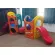 prince princess castle slide adventure , Children's slides, 2-way slides, with pipes, toys, outdoor playground players. indoor playground