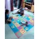 Hellomom, crawling sheet, jigsaw puzzle, 1 set, 44 sheets, Pazzle Mat, size 30x30 cm, 0.8 cm thick, combined, size 210x180 cm.