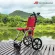 MATSUNAGA wheelchair model MV-888 can be folded.