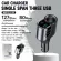 Hyundai car charger model C30 Charging head in Car Charger. Fast charging PD 80W can rotate 90 degrees. LED display can charge 3 ports.