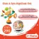 Infantino  ของเล่นสำหรับติดเก้าอี้ทานข้าว-ลิง  STICK & SPIN HIGH CHAIR PAL