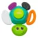 Infantino toys to enhance development-Turtle RATTLE Turtle