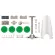 4M KIDZ LABS - Green Science Solar Rover Set of canned toys Is a solar car Scientific skills toys