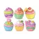 4M MOULD & PAINT - CUP CAKE Set of stucco toys, coloring, coloring, cupcakes in the set consisting of Stucco With bright colors