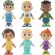 CORELON FAMILY & FRIRED FIGURE 6 PACK toys