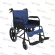 Aluminum wheelchair, AB0203, small wheel- Blue