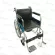 ABLOOM Patient Cart The wheelchair sitting and shooting Chromium plated steel, foldable with chamber, shooting Chrome Steel Commode Wheelchair