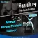 Matill Whey Protein Gainer 2LB, 908 grams of protein, adding weight, increasing muscle, plus a random shaft glass 500 ml