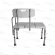 Special long shower chair with aluminum backrest, legs, Bath Bench Aluminum Bath Bath Bench Shower Chair