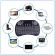 Mini Wireless Kerboard, Thai -English Language Language Language 2.4GHz Touchpad + Mouse + Keyboard