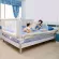 The bed barrier is up-down vertically. Easy keypad, not hard, easy to install, strong, durable, premium, genuine, 84 cm, 1 sides/set