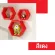 Hexagonal wall frames - shelves, accumulated layers, decorative items, beautiful designs, bright colors, 3 colors